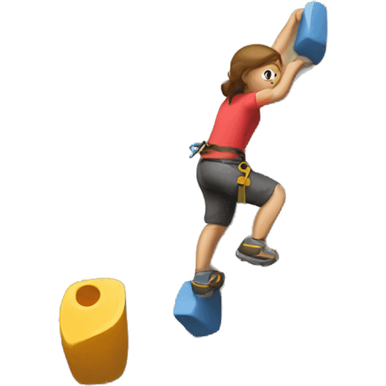 climbing wall emoji