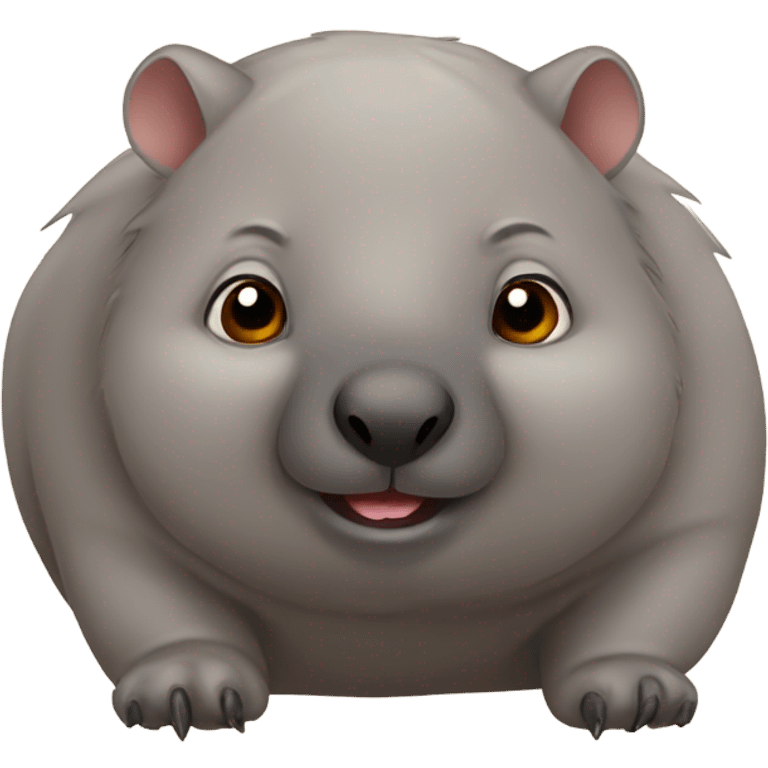 cute wombat  emoji