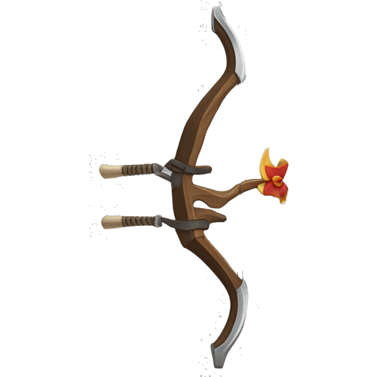 war bow and arrow emoji