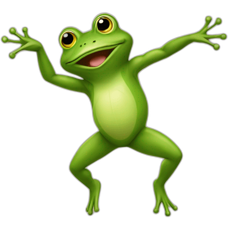 frog dancing emoji