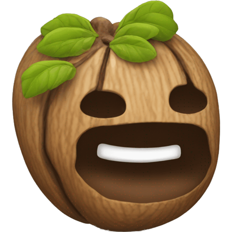 wallnut emoji