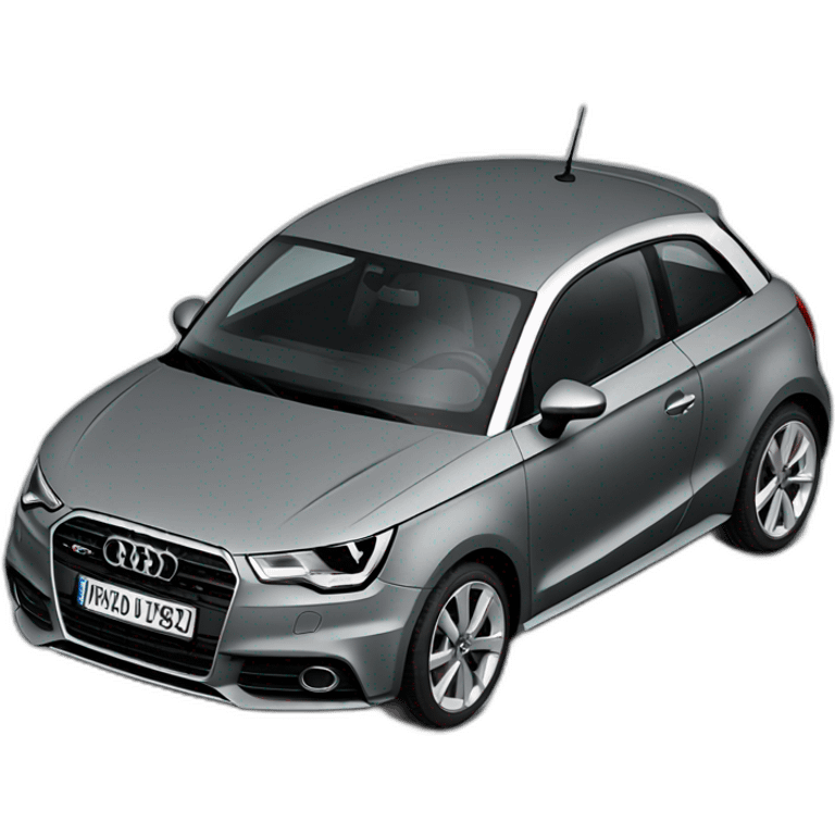 audi a1 grey emoji