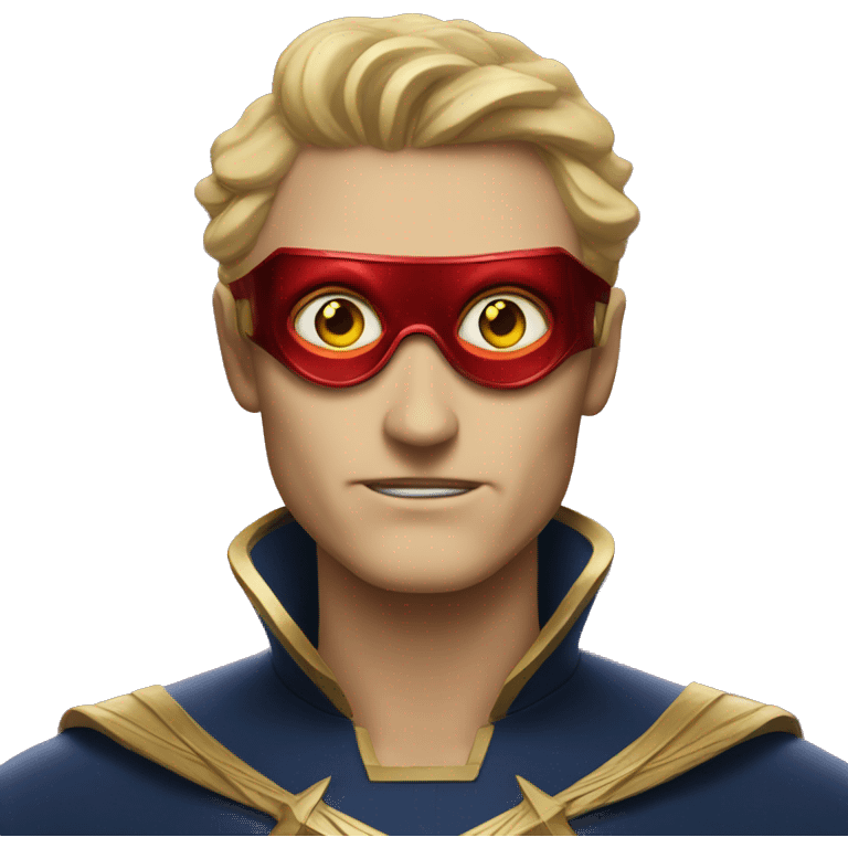 homelander with laser red eyes emoji