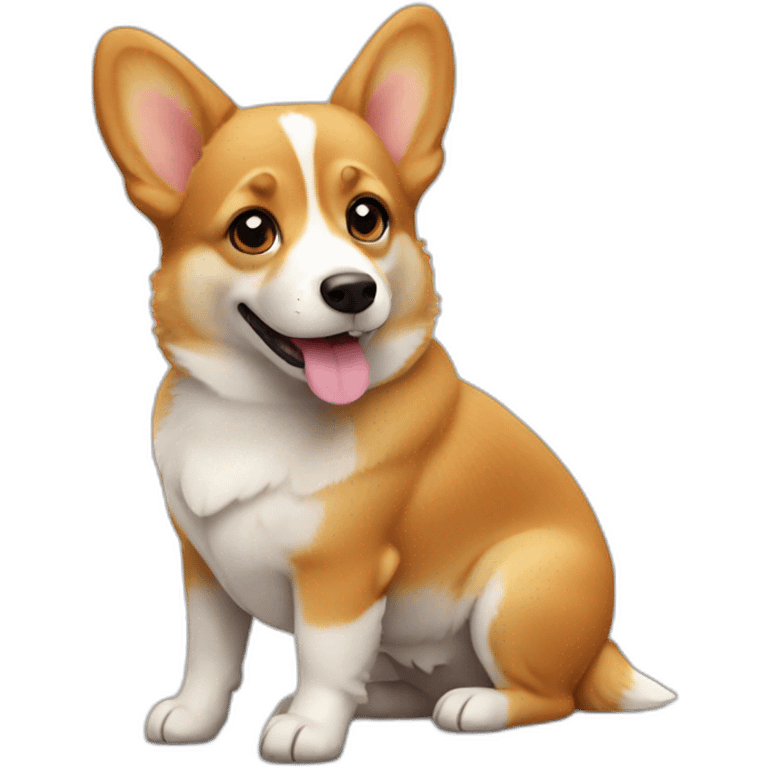 Cute little Corgi emoji