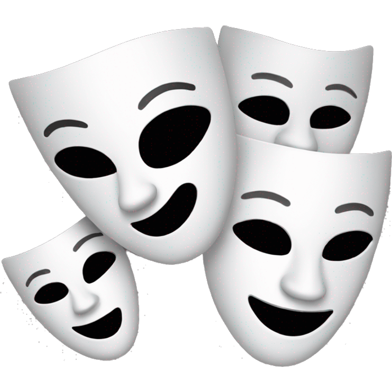 Drama masks emoji