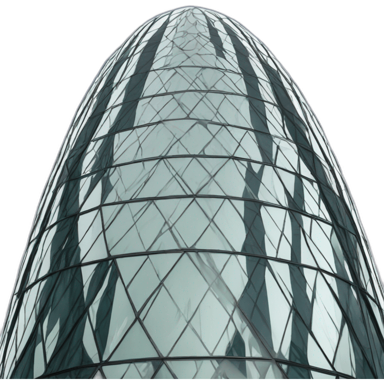 The Gherkin London emoji