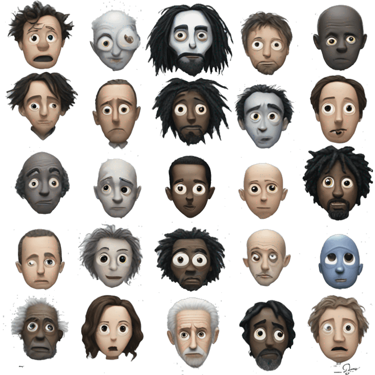 Tim Burton films emoji