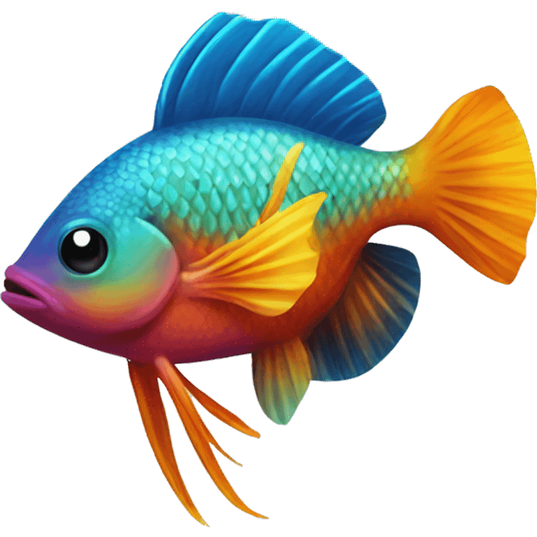 colorful exotic fish emoji