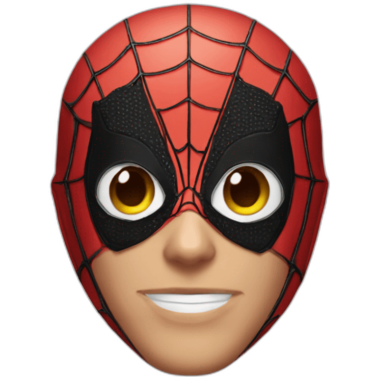  spider-man miles morales mask emoji