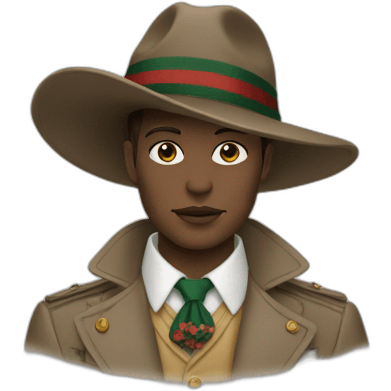 Chapeau Gucci emoji