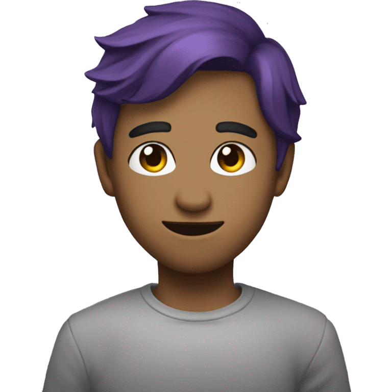 a profile picture with a purple "P" for a discord server emoji