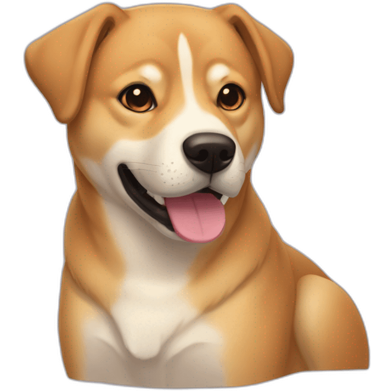 Labrador Shiba inu mix emoji