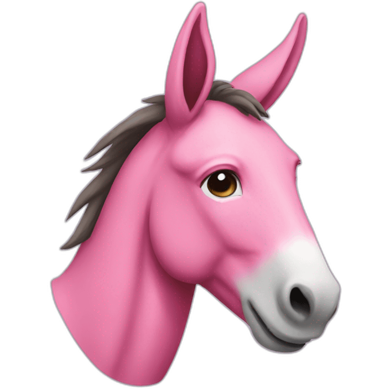 pink-donkey emoji