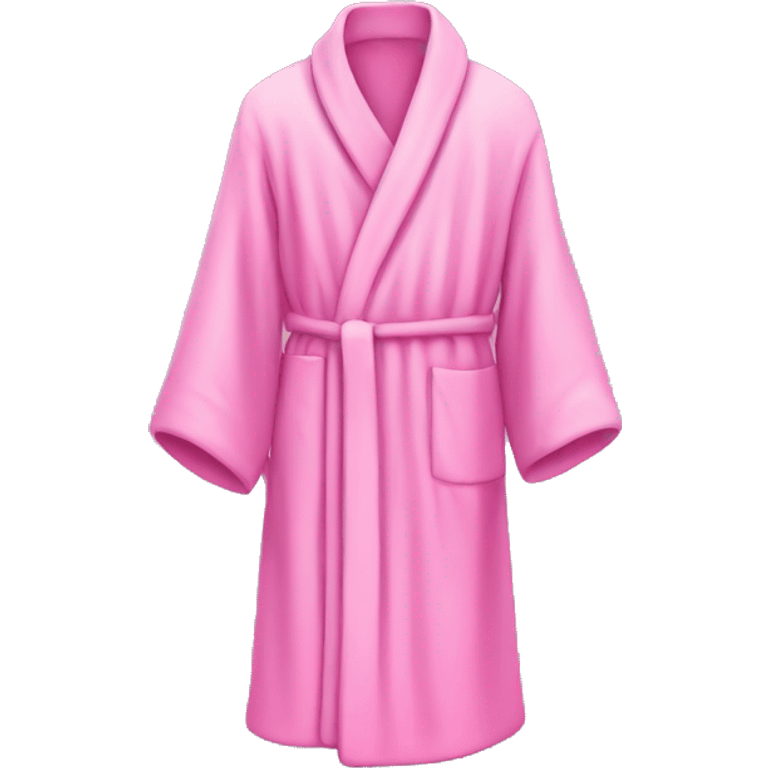 Pink robe emoji