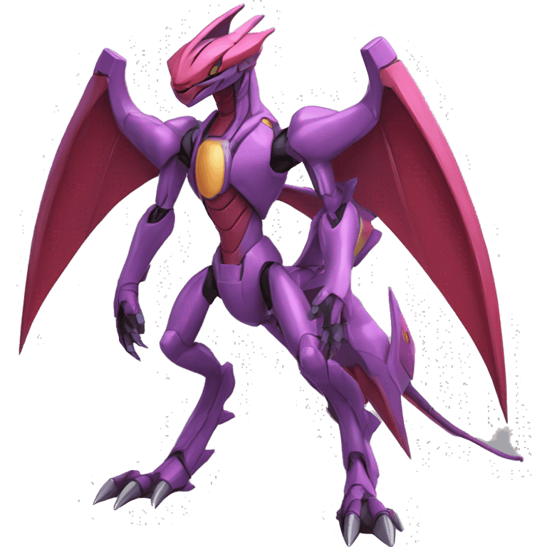  Cool Edgy Godly Futuristic Digimon-Fakemon-Genesect-Reptile full body emoji