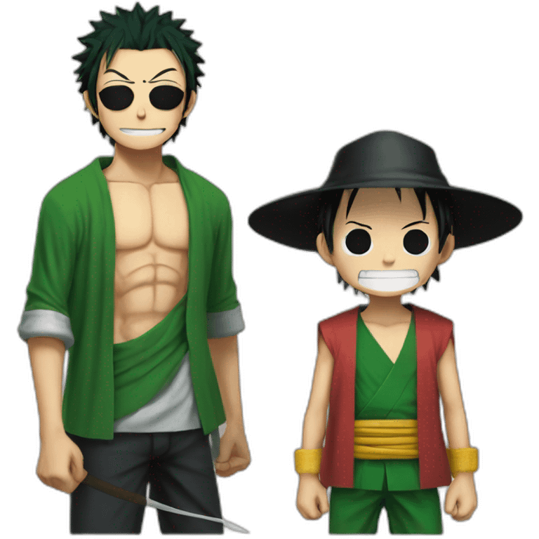 Zoro-and-luffy emoji