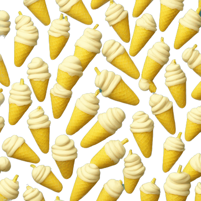 banana ice cream emoji