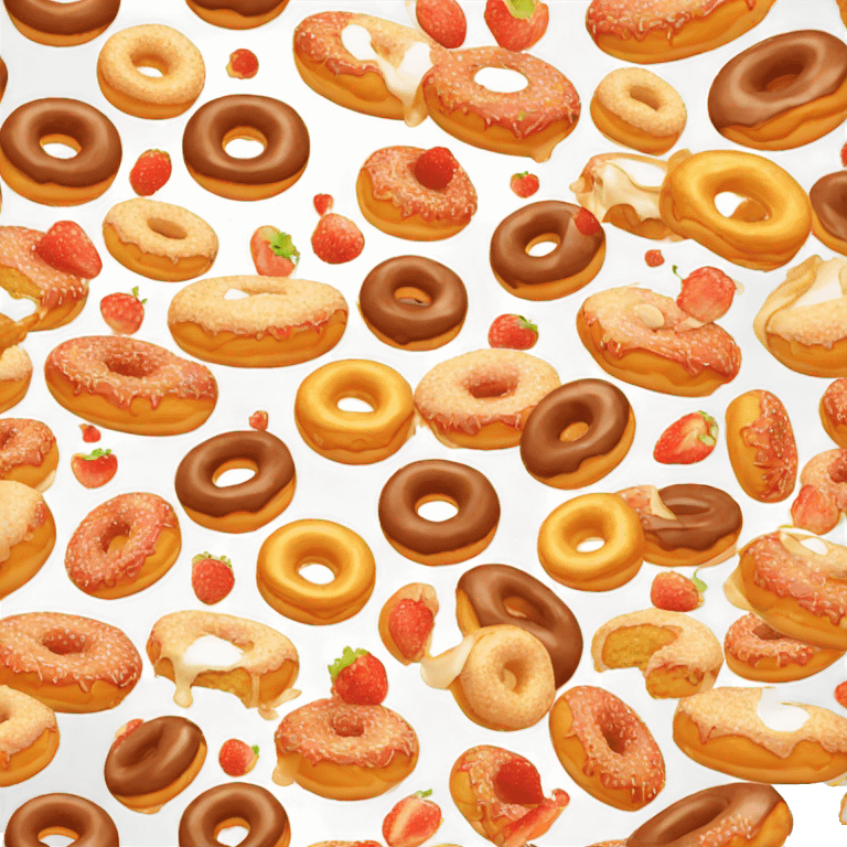 jam filled donut emoji