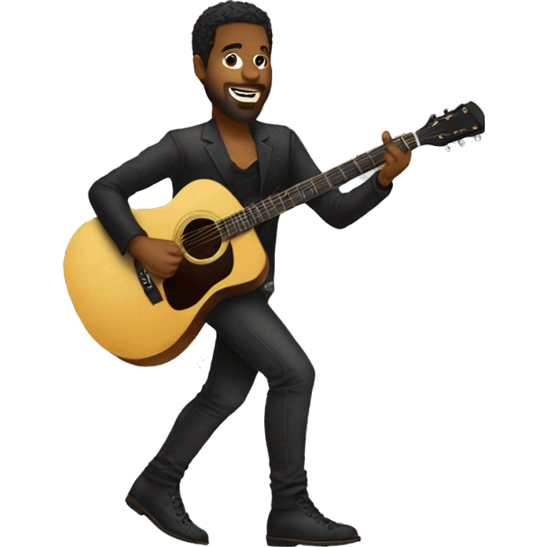 One leg singer emoji