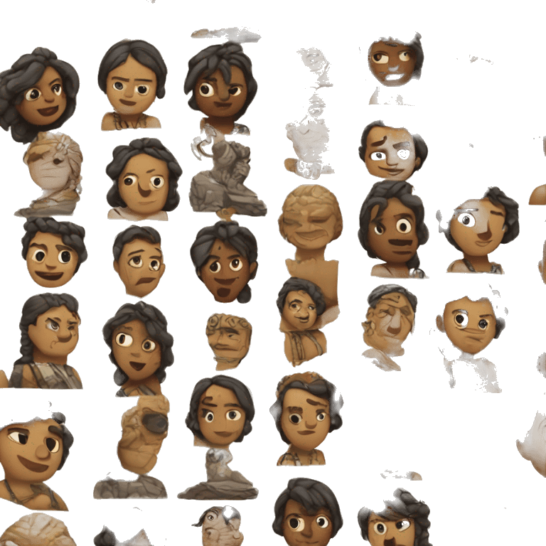 Arte maya que transmita liderazgo  emoji