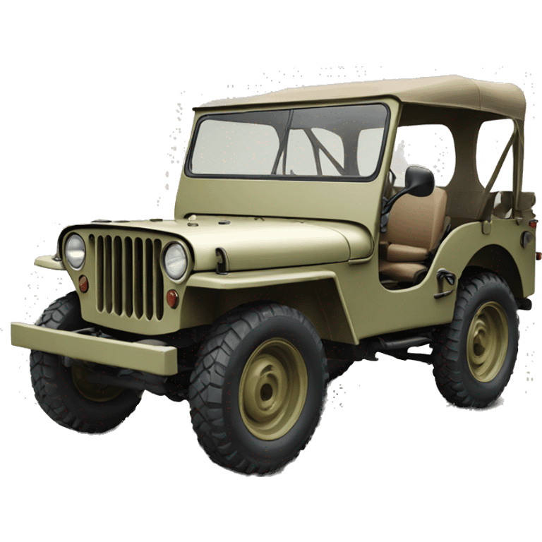 Willy jeep emoji