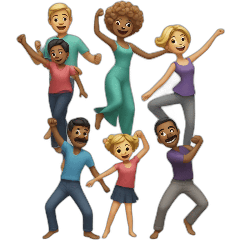 family dance emoji