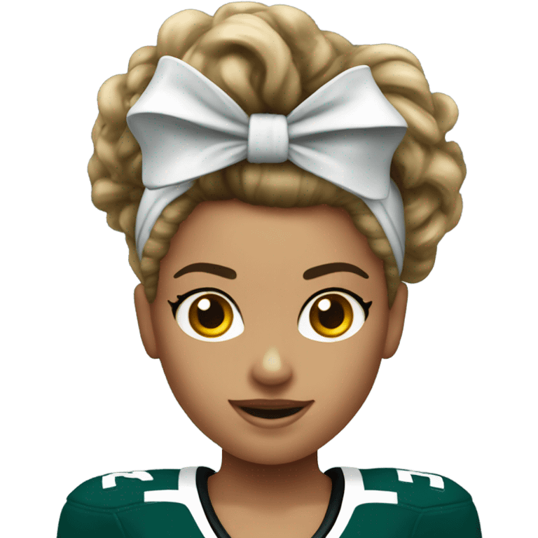 Philadelphia Eagles cheerleader  emoji