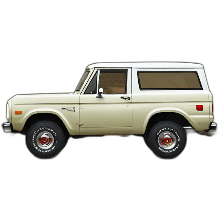 Ford Bronco 4 door emoji