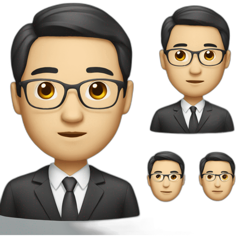 CHINA BUSINESSMAN emoji