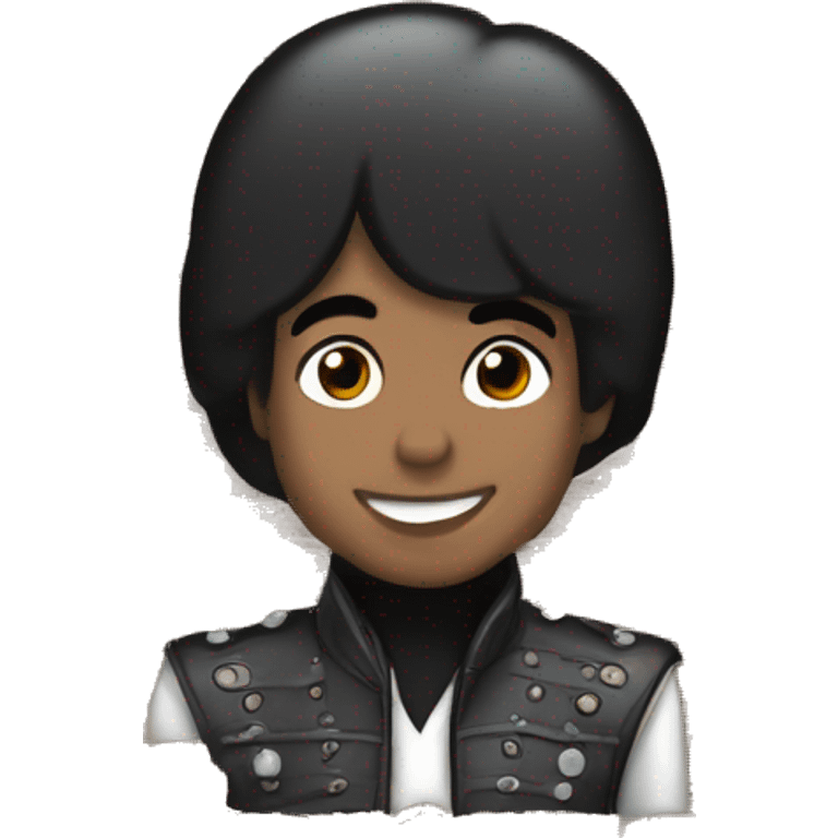 Michael Jackson talking to a brick wall emoji