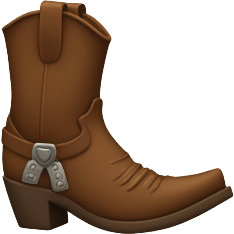 Cowboy boot emoji