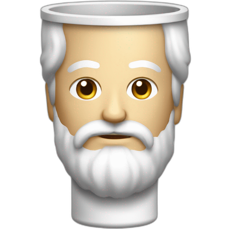 Plato vaso tenedor emoji