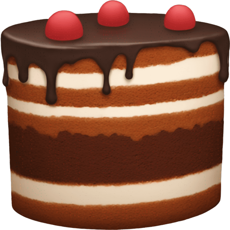 Brown cake emoji