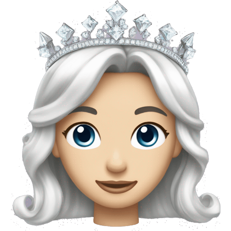 diamond royal princess tiara  emoji