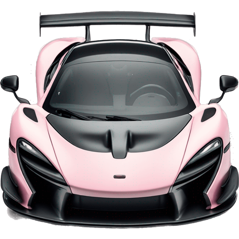 Pastel Pink McLaren Senna emoji