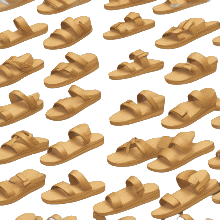 japanese wooden sandals emoji