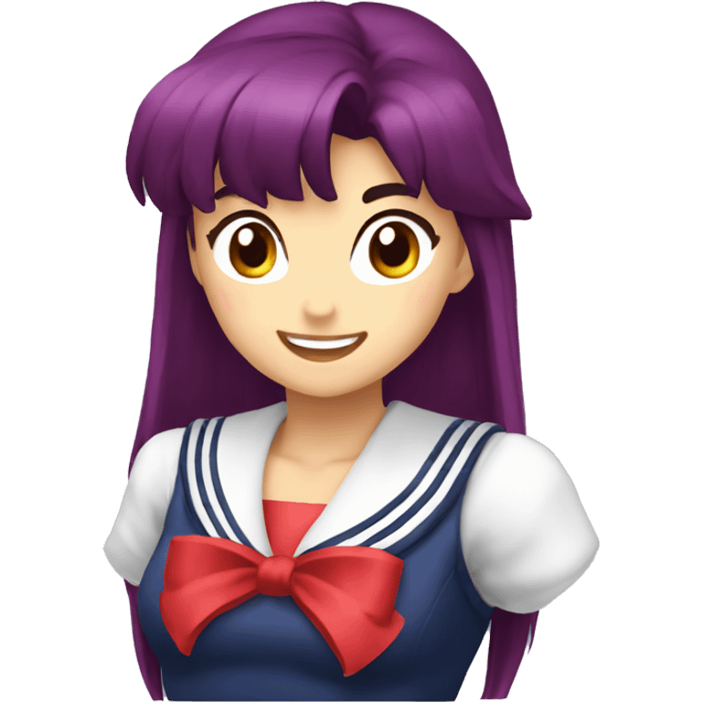 sailor mars happy emoji