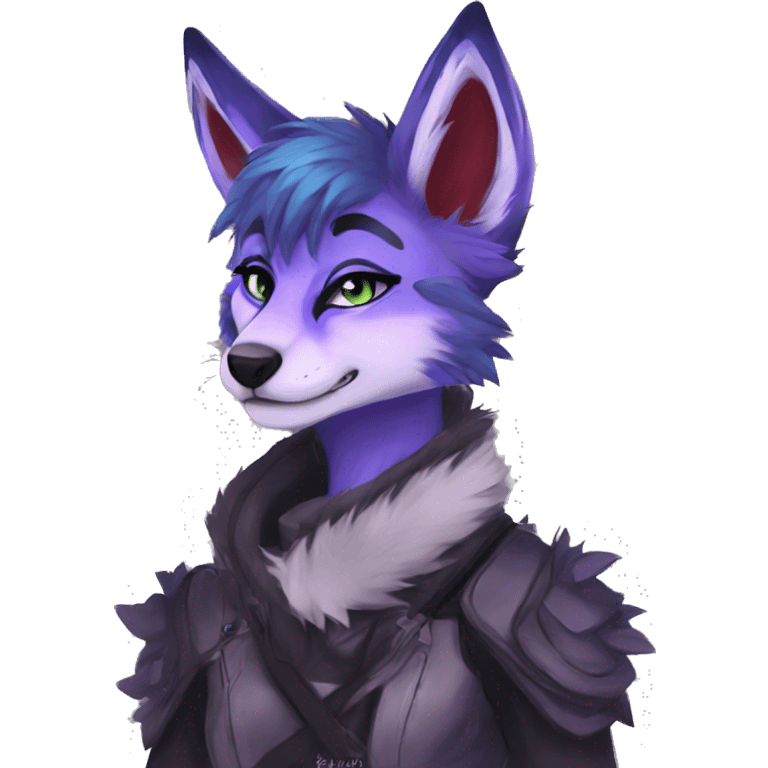 Edgy anthro furry by Falvie, LiLaiRa, AngieWolf emoji