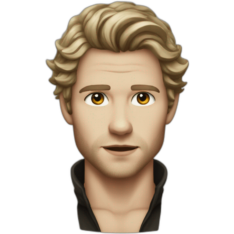 Klaus mikaelson realistic detailed emoji