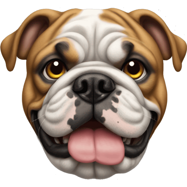 English bulldog  emoji