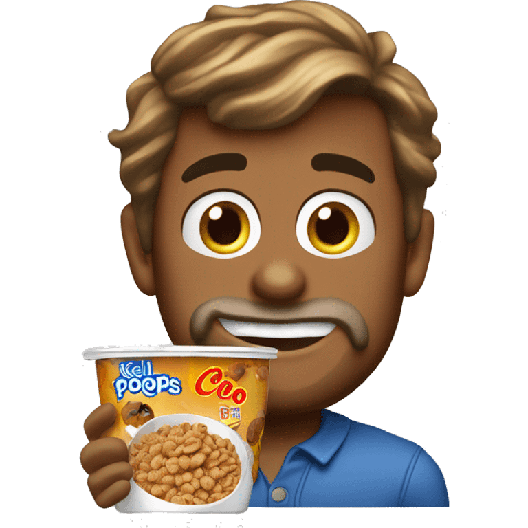 Cereali kellogs coco pops barchette emoji