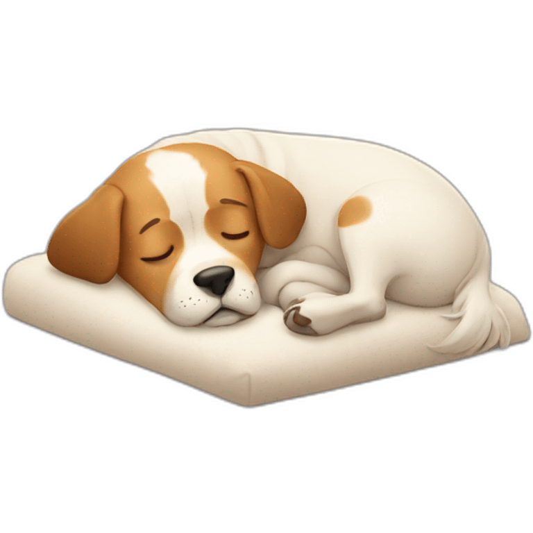 sleepy dog emoji