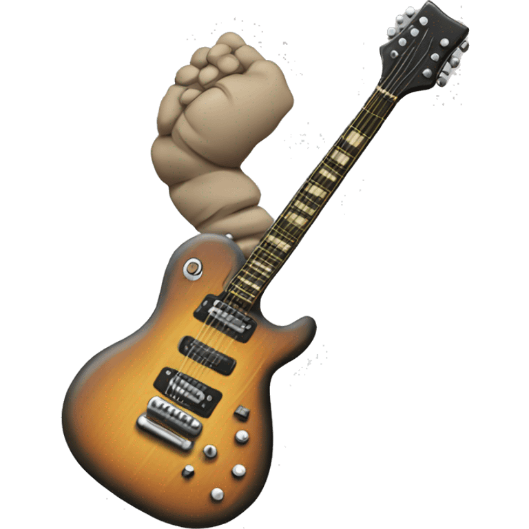 rock guitar emoji