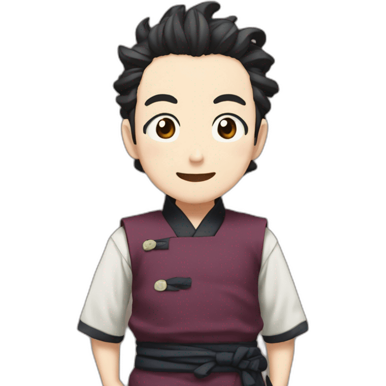 Tanjiro Kamado happy emoji