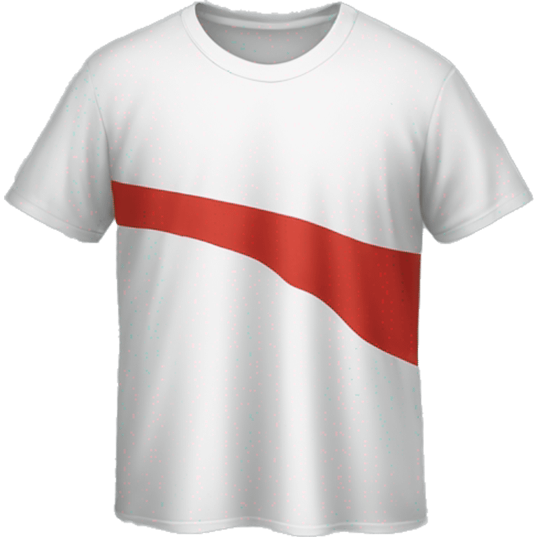 Camiseta rojiblanca emoji