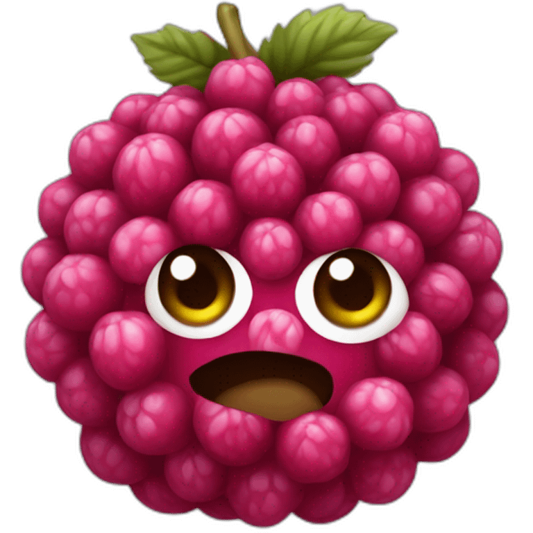 Fruit framboise  emoji