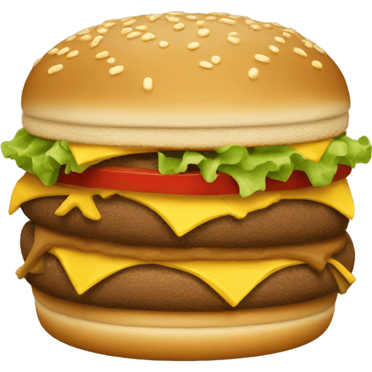 Big mac emoji