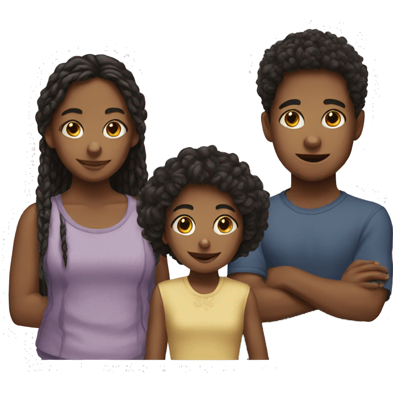 3 siblings emoji