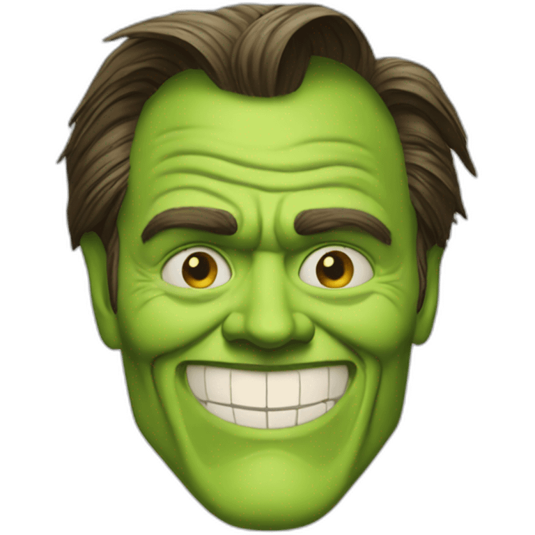 Jim Carrey the mask emoji