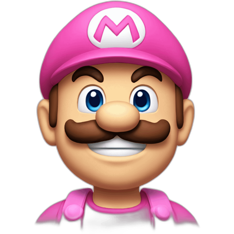 mario bros pink emoji